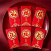 2027 Año del Cordero Venta al por mayor Transfronteriza Engrosado Escarchado Rojo Sobres Rojos Zodiaco Dibujos Animados Festival de Primavera Año Nuevo Bolsas de Sobres Rojos con Logo