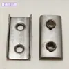 Fornecimento do Fabricante Luva Interna de Folha de Flandres Dentes Retangular Soldado Fixador Porca Interna Conector de Tubo Quadrado
