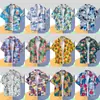 Camisa de Manga Corta Estampada Hawaiana para Hombre Verano Viajes Vacaciones en la Costa Playa Camisa de Hombre Holgada Fantasía Top