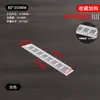 Malla de Ventilación para Gabinete de Aleación de Aluminio Blanco Cubierta Decorativa para Zapatero Rejilla de Agujero de Ventilación Rejilla de Disipación de Calor Agujero Cubierta de Agujero de Escape