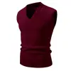 Comercio exterior transfronterizo 2026 nuevo modelo suéter de punto para hombre moda casual chaleco cálido Venta rápida de Amazon