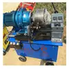 Máquina Hidráulica Totalmente Automática para Roscado, Máquina para Roscado de Barras de Refuerzo con Rosca Recta, Equipo Eléctrico Hidráulico para Manguitos de Conexión de Barras de Refuerzo