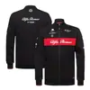 Nova Jaqueta Hoodie Periférico de Corrida F1 Líder de Equipe Manga Longa Gola Alta Quente Esportes Ciclismo Off-Road