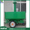 Equipo de Alimentación Eléctrica para Aves de Corral Carrito Alimentador de Pollos de Engorde Empujado a Mano Equipo de Carga Eléctrica de Alimento para Pollos