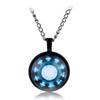 Fulian Film and Television Periférico Collar Apilable Reacción de Energía de Iron Man Te Amo 3000 Colgante Corazón de Energía