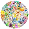 50/100/200 Piezas de Pegatinas de Graffiti de la Serie Japonesa de Anime Pokemon, Pegatinas de Anime Creativas para Botellas de Agua, Computadoras, Decoración Impermeable