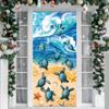 Temu Amazon Xiyin Exclusivo Transfronterizo Cubierta Decorativa Elástica para Puerta de Habitación Instalación Simple Cubierta de Puerta Estilo Tortuga
