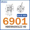 BFP01 Asiento de Rodamiento Doble con Brida Redonda BGRBB6 6002 6003 6006 6205 Soporte de Carcasa de Rodamiento