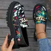 Zapatos de Vestir Estilo Británico de Talla Grande para Primavera, Invierno y Otoño, Nuevos Estilos, Tacones Gruesos de Moda, Zapatos Pequeños de Cuero Retro de Moda
