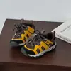 Zapatos de senderismo para exteriores para niños, zapatillas antideslizantes para correr para niños y niñas, zapatillas deportivas transpirables para primavera y otoño para niños mayores, zapatos de estudiante papá