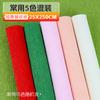 Papel Crepé de Color Material de Flor Hecha a Mano Papel Crepé Engrosado Pupilas Flor Rosa Roja Arte Floral Tridimensional
