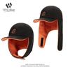 Gorra de Ciclismo con Visera Doble y Forro Polar para Exteriores, Cálida para Invierno y Protectora de Orejas para Hombre y Mujer, Sombrero Lei Feng, Gorra de Aviador