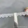 Accesorios de encaje de bordado fino DIY unilateral 2020 nuevo cinta de bordado de poliéster de seda de leche