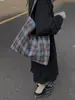 Nueva Bolsa de Tela Bolso Tote Estudiante Portátil Simple Casual Bolso de Axila para Mujer Gran Capacidad Viajero Estilo Bosque Bolso de Hombro de Moda