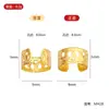 Material de hierro-aluminio trenza sucia extensión de cabello anillo de extensión de cabello tubo recto accesorios para extensiones de cabello fabricantes suministro directo embalaje en caja
