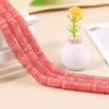 6*2mm Cuentas Espaciadoras de Ábaco de Jade de Cristal Natural Cuentas Sueltas DIY Pulsera Collar Espaciador Accesorios de Joyería Venta al por Mayor