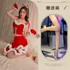 Talla Extra Nochevieja 100kg Conejito de Peluche Atuendo Navideño Camisón Sexy Atuendo de Fiesta de Año Nuevo Provocador y Revelador Sin Quitarse