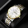 Reloj de Hombre 2026 Nuevo Modelo Suizo para Hombre Totalmente Automático Impermeable Luminoso Calendario de Negocios Reloj de Cuarzo para Hombre Reloj de Hombre Lujo Ligero