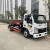 Fabricante de Camión de Basura Removible para Compartimento de Chasis Pesado Sinotruk Haoman Marca Azul Transportador de Residuos de Construcción