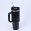 Amazon Mango Coche Taza de Café Gran Capacidad Popote Acero Inoxidable 304 Termo Vaso de Doble Pared Conservación Frío Taza de Hielo