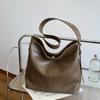 Cross-border high-end retro grande capacidade bolsa feminina 2024 nova all-match commuter bolsa de ombro moda bolsa tote