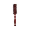 Peine de pelo de melena de cerdo de loto, forma cilíndrica, peine esponjoso, peine de madera, peine redondo, peine pequeño, peine portátil para el cabello