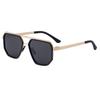 Nuevas Gafas de Pesca Polarizadas para Hombre, Gafas de Sol con Montura de Forma Especial, Gafas para Hombre sin Tornillos, Gafas de Alta Gama de Moda