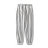 Processamento de Calças de Moletom Personalizadas Calças de Moletom Pesadas 340g Estilo Casal Primavera e Verão Terry Cor Lisa Soltas Retas Casual Leggings