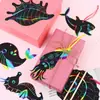 Suministro Exclusivo Transfronterizo de Huevos de Rascar de Colores para Niños, Adornos de Rascar con Forma de Huevo de Pascua, Arte de Rascar para Fiesta de Huevos de Pascua