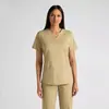 El más vendido en los mercados europeos y americanos: Uniformes de enfermería de bolsillo con cuello en V, uniformes quirúrgicos para médicos hombres y mujeres, conjuntos de ropa de trabajo para hospitales y salones de belleza