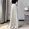 Pantalones de maternidad de nuevo estilo para verano, de seda helada, secado rápido, pierna ancha Yamamoto, pantalones casuales de maternidad a la moda, teñido anudado, modernos