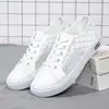 Zapatos de Malla Nuevos de Verano para Mujer, Transpirables, de Malla y Lona, Modernos, Combinan con Todo, para Estudiantes, Estilo Coreano, con Suela Suave