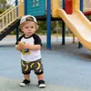 Cuentos para Niños Comercio Exterior Ropa Infantil al por Mayor Verano para Niños Pantalones Cortos Finos Odell Bebé Pantalones Harlan Estampados