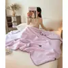 Nova manta dupla face de alta gramatura em cashmere sintético para casa e escritório, multifuncional para todas as estações, adequada para cochilos