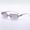 26 Novos Modelos de Óculos de Sol Jenny Gm Sem Aro de Titânio com Glitter Moda Tendência Estilo Y2K Hot Girl Óculos de Sol Estrela para Mulheres
