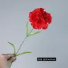 Cravos Artificiais Individuais Produto Acabado Fundo Flores Artificiais Atacado Casamento Decoração Externa Dia das Mães Presente Enfeites
