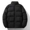Casaco acolchoado de algodão novo de inverno transfronteiriço masculino jaqueta acolchoada de algodão espessa gola alta estilo coreano casal moderno casual casaco acolchoado de algodão casaco masculino