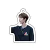 Merchandising de Celebridad Wang Yibo Llavero Acrílico Personalizado Tarjeta Transparente de Alta Definición Colgante Decoración Regalo para Fans