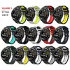 Para Huawei GT3 Huami GTR3 Pulseira amazfit GTS3 Pulseira de Borracha Jiaming Watch Pulseira de Silicone