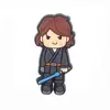 Amuletos Populares para Zapatos tipo Clog de Star Wars PVC Personajes de Anime Accesorios para Zapatos Croc