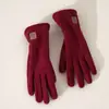 Guantes de Algodón para Mujer, Forrados de Felpa Gruesa para Invierno, Compatibles con Pantalla Táctil, para Conducir Motocicletas Eléctricas, a Prueba de Frío, Calientes para Hombre, Nuevo Modelo 2026