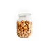 Botella de Envasado de Alimentos de Plástico de 420 ml Calibre 65 Bote para Galletas de Nueces Botella para Snacks Bote para Dulces Botella para Semillas de Melón de Diámetro Grande