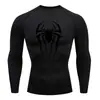 Aliexpress Camiseta de Corrida Popular Versátil Masculina com Compressão Manga Longa Moda Treinamento ao Ar Livre Esportes Camiseta Atacado em Estoque