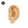 Modelo de Orelha Silicone Macio Orelha Falsa Modelo de Orelha Humana Artificial Ferramenta de Limpeza de Ouvido Silicone de Prática Orelha Artificial