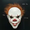 Payaso de Halloween Transfronterizo Regreso a la Vida Noche 2 Payaso de Cabello Amarillo Máscara de Terror Fiesta de Cosplay Accesorios para Casa Embrujada