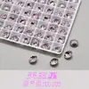 Lote Inteiro de Pontas de Unha para Manicure Cor Rosa Claro K9 de Alta Qualidade Diamante Inferior Brilho Especial para Ponta do Dedo Vidro Decorativo Diamante para Manicure