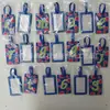 Suministro de Etiqueta para Equipaje de Goma Suave de PVC, Pase de Abordar, Señal de Equipaje, Portatarjetas Transparente de Silicona con Dibujos Animados