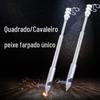 Novo estilo de peixe dardo quatro- borda único farpado diabo cavaleiro estilingue tiro peixe pesca mão guarda roda de pesca peixe dardo de pesca bala dardo seta