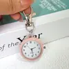 Reloj de Bolsillo Portátil Lindo y Compacto con Manecillas Silenciosas, Adecuado para Exámenes, Estudiantes, Exámenes de Admisión Universitaria, Mini Llavero Reloj de Enfermera