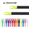 Alvo Colorido Arco e Flecha Inserir Flecha Cauda 4,2 Diâmetro Interno Fivela Dupla Cauda da Flecha Arco Recurvo Composto Caça Acessórios de Tiro com Arco Cauda